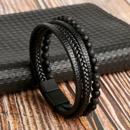 Pulsera Cuero Clásica de Autor