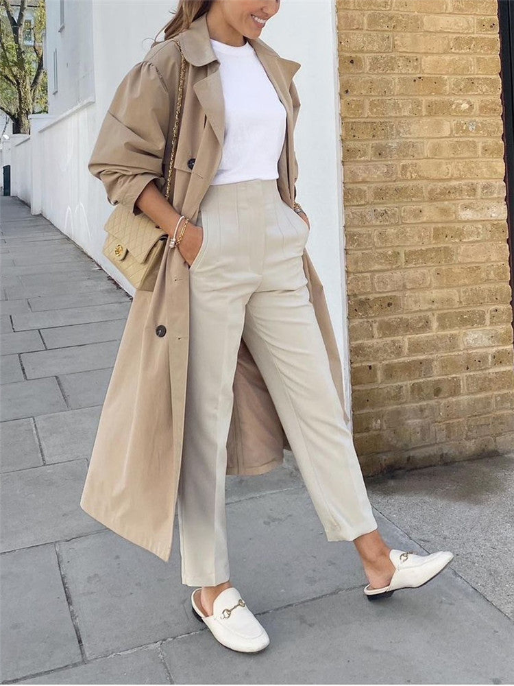 Pantalón Cintura Alta Mujer Elegante - Vestiria