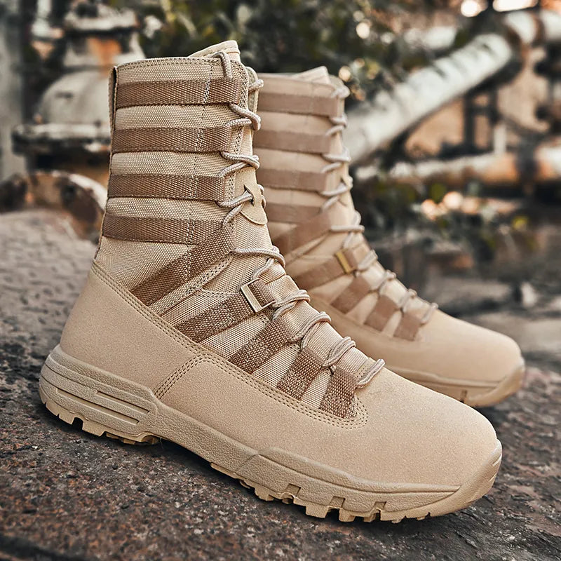 Botas Cuero Bronce Resistente