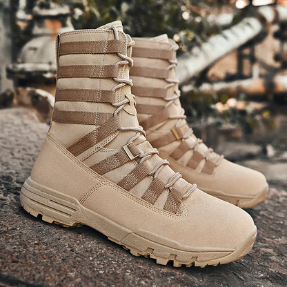 Botas Cuero Bronce Resistente