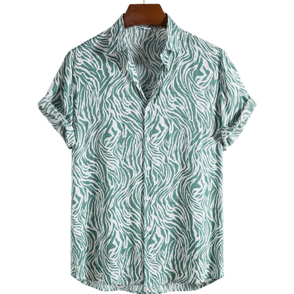 Camisa Estampada de Jungla Ligera