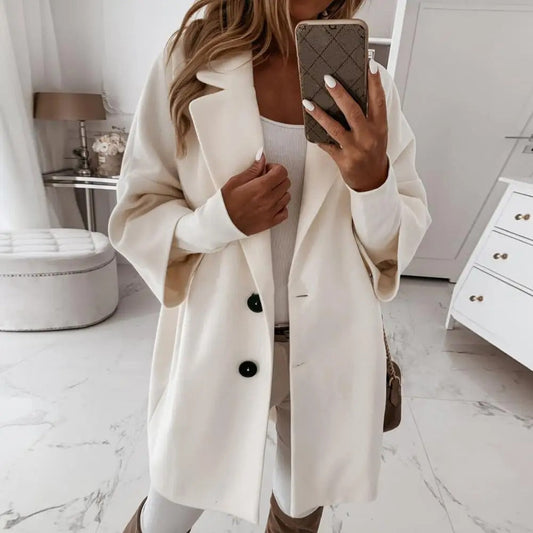 Chaquetón Mujer Estilo Clásico Manga Corta - Vestiria