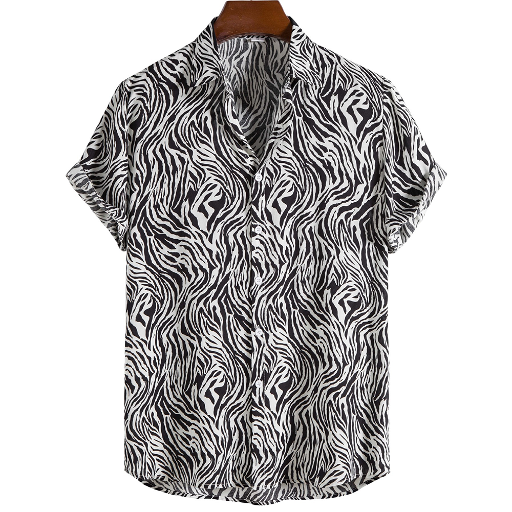 Camisa Estampada de Jungla Ligera