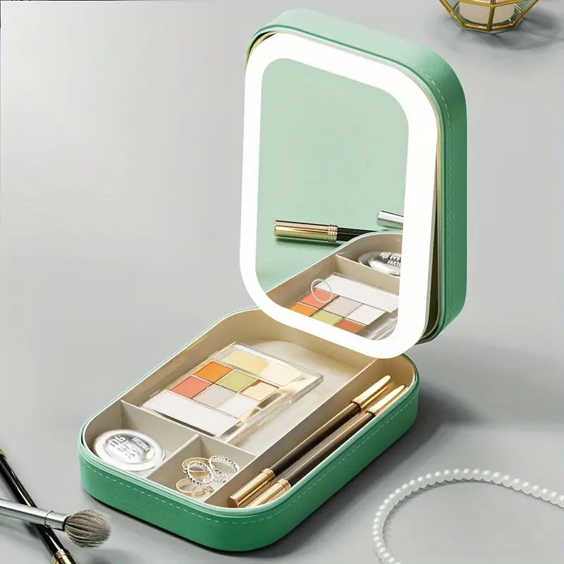 Neceser Maquillaje Viaje LED Compacto