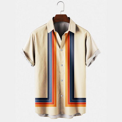 Camiseta Estampada Veneciana Casual - Vestiria