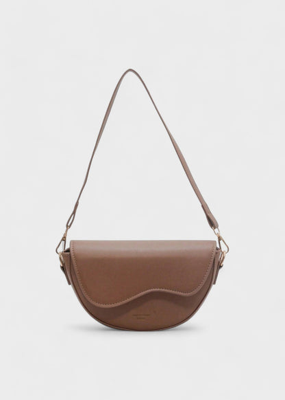 Bolso Mujer Media Luna Elegante y Sencillo