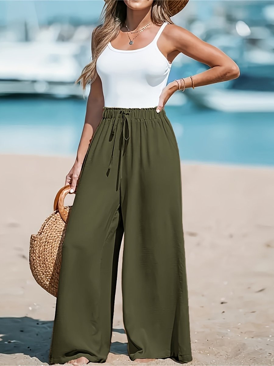 Pantalón de playa ligero y fresco para mujer