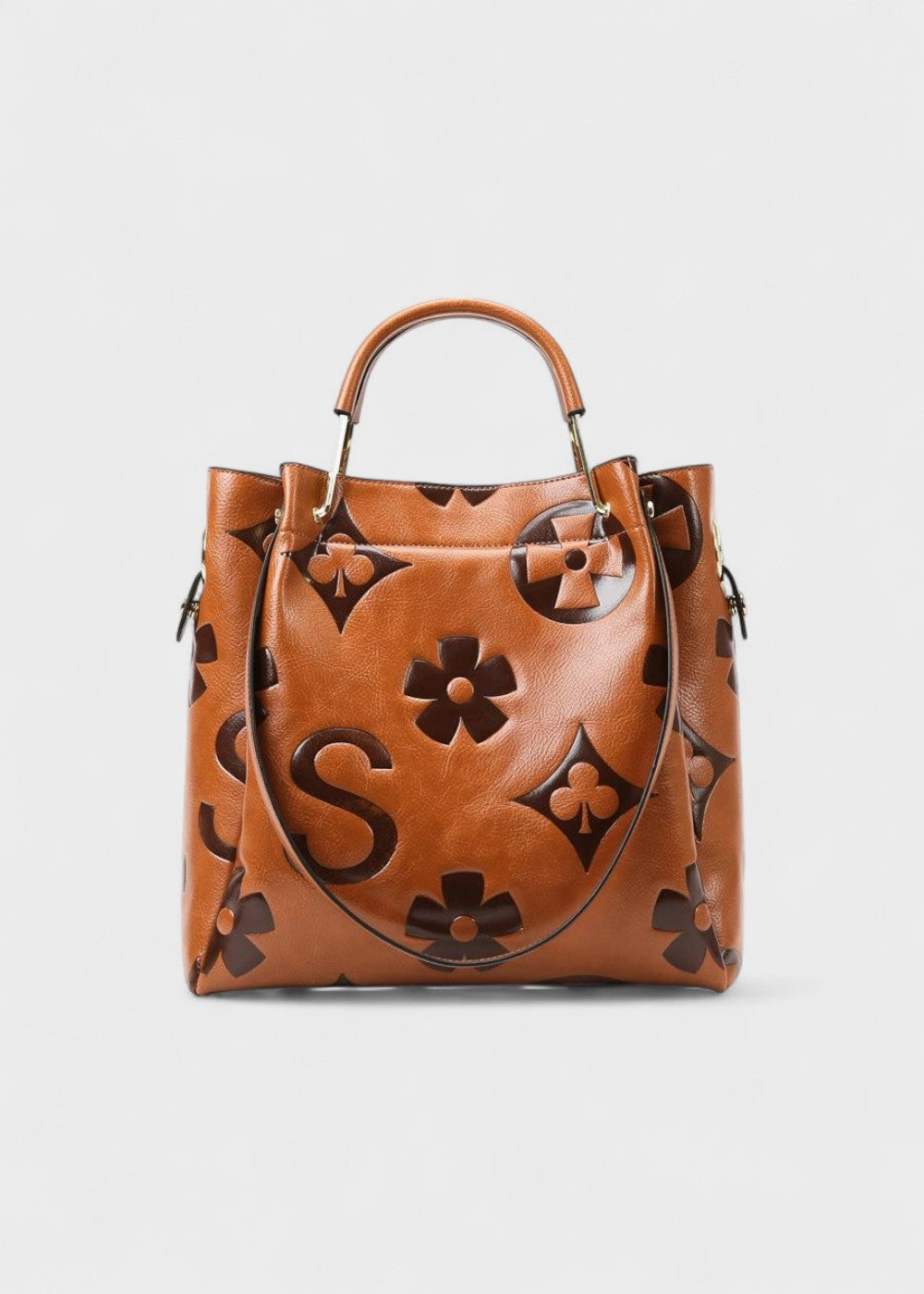 Bolso Gran Tamaño Floral Mujer Moda - Vestiria