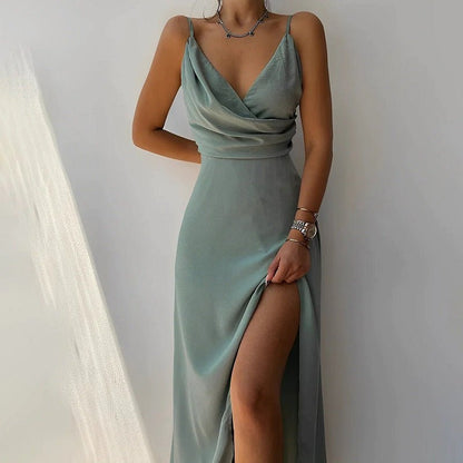 Vestido Fiesta Elegante Largo