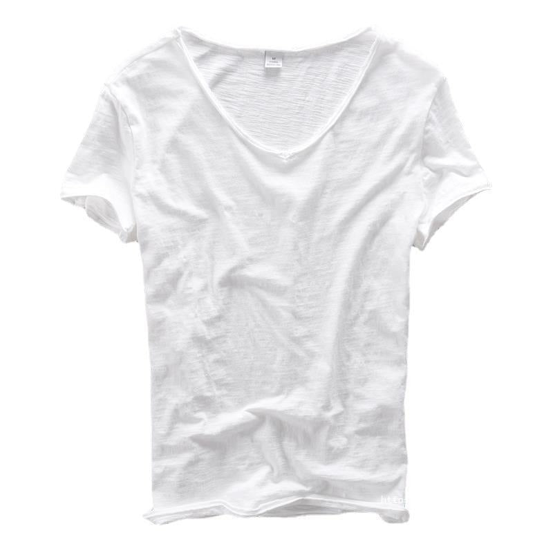 Camiseta Hombre Casual Cuello en V