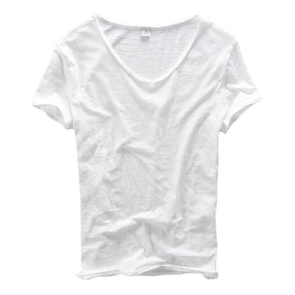 Camiseta Hombre Casual Cuello en V