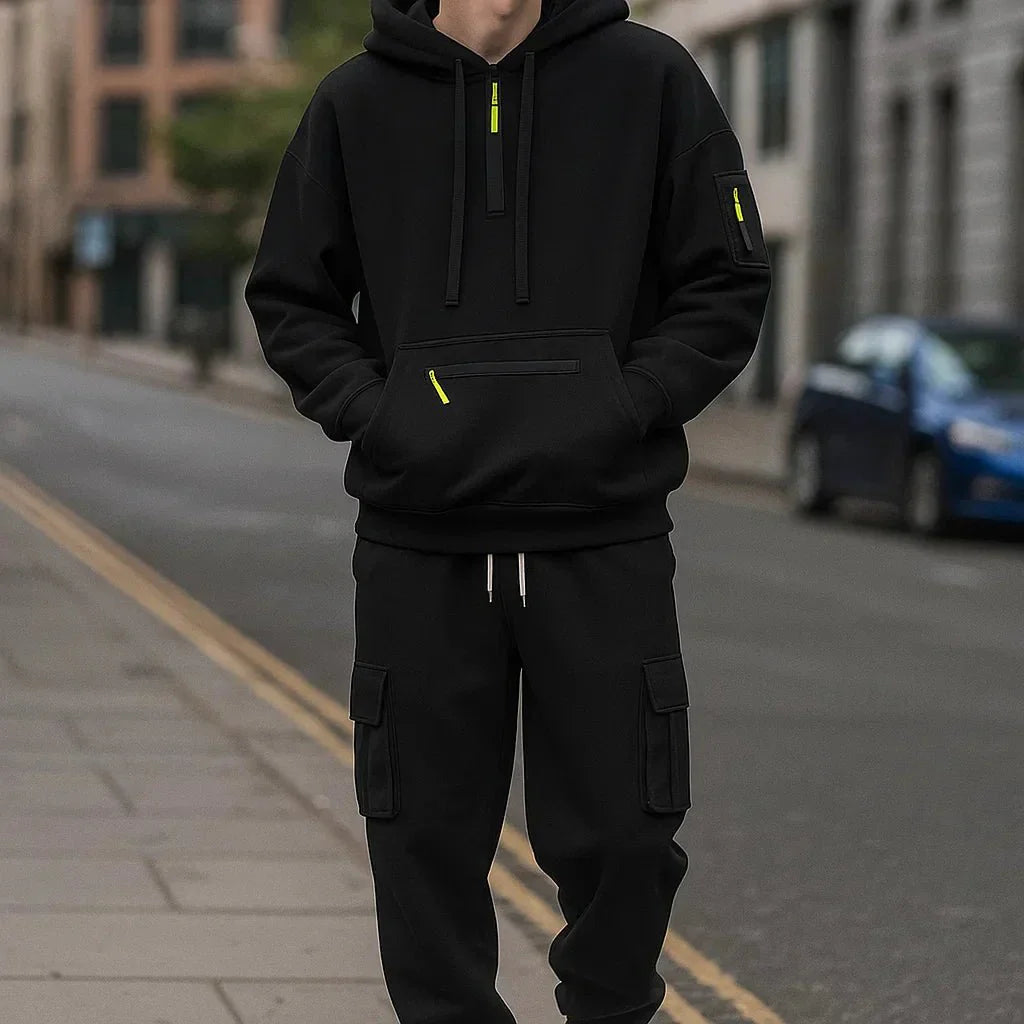 Pantalón y sudadera deportiva para hombre