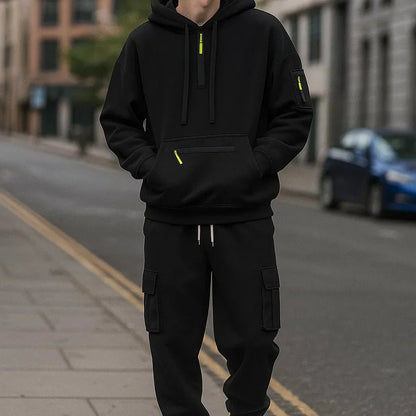 Pantalón y sudadera deportiva para hombre