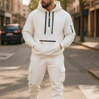 Pantalón y sudadera deportiva para hombre