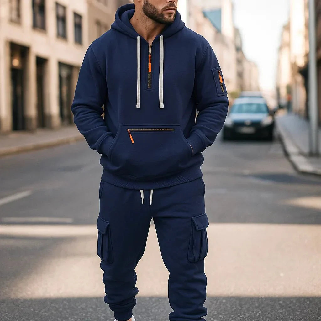 Pantalón y sudadera deportiva para hombre