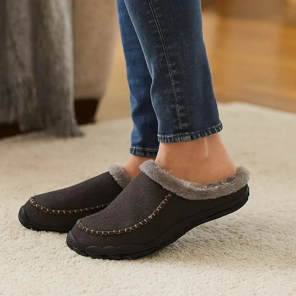 Pantuflas Hombre Invierno Calientes y Acogedoras
