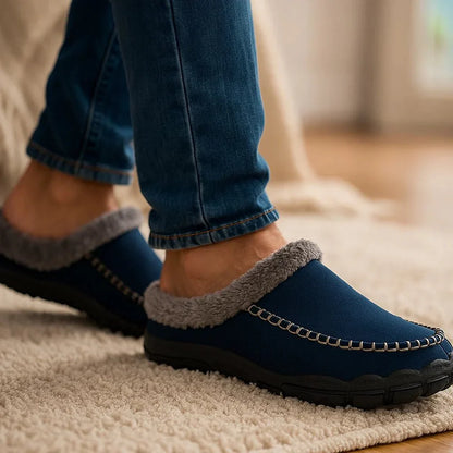 Pantuflas Hombre Invierno Calientes y Acogedoras
