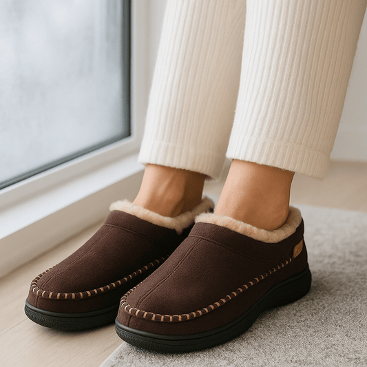 Pantuflas Hombre Peludas Acogedoras Ervian - Vestiria