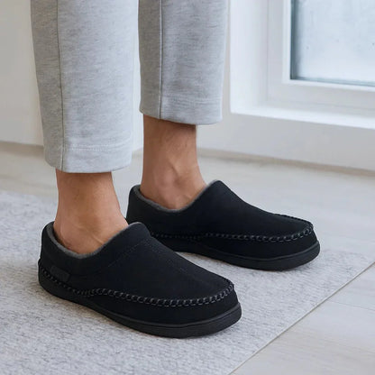 Pantuflas Hombre Peludas Acogedoras Ervian