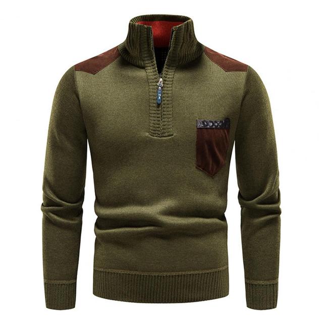 Sudadera de hombre lana merina cálida y ligera