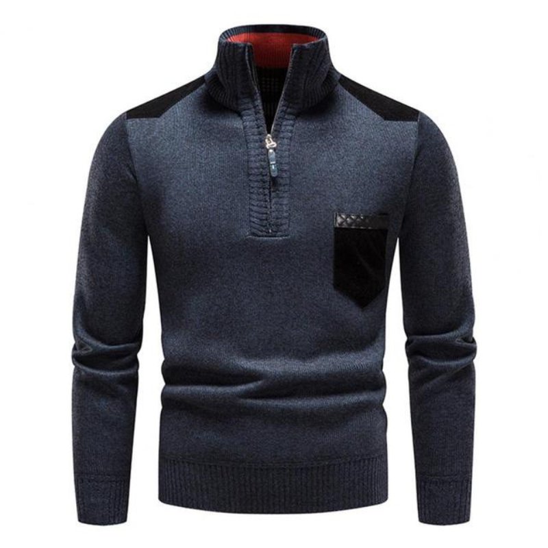 Sudadera de hombre lana merina cálida y ligera - Vestiria