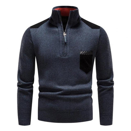 Sudadera de hombre lana merina cálida y ligera - Vestiria