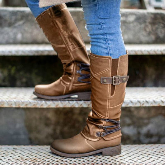 Botas Mujer Invierno Estilo Alto - Vestiria