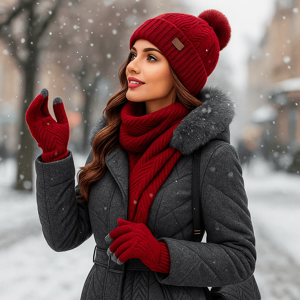 Accesorios Invierno Mujer Tejido Cálido - Vestiria