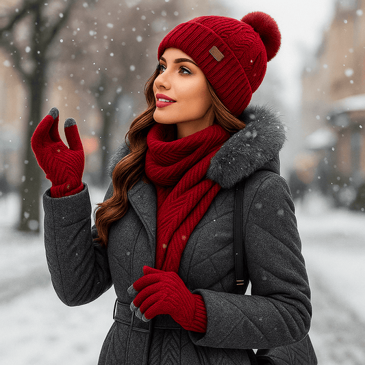 Accesorios Invierno Mujer Tejido Cálido - Vestiria