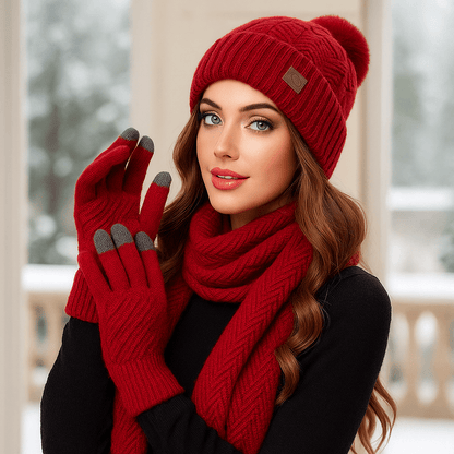 Accesorios Invierno Mujer Tejido Cálido