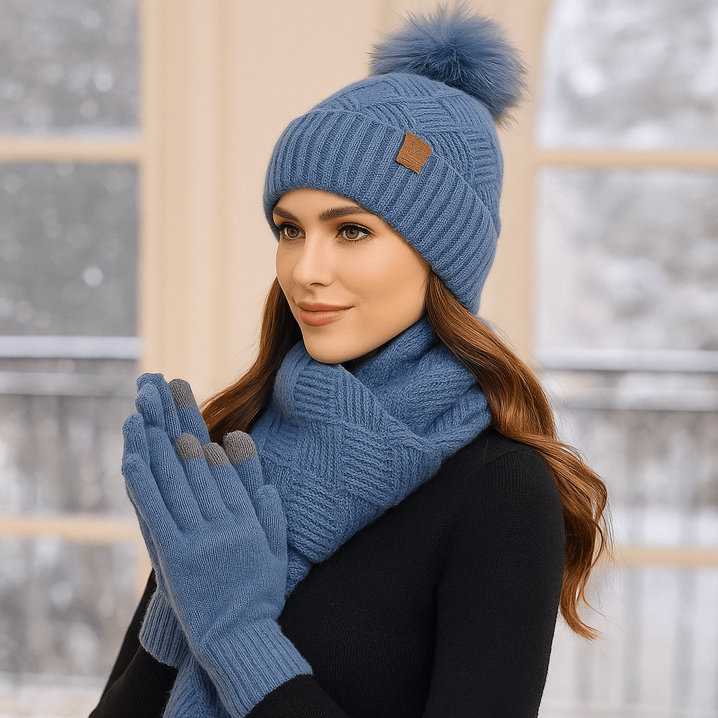Accesorios Invierno Mujer Tejido Cálido