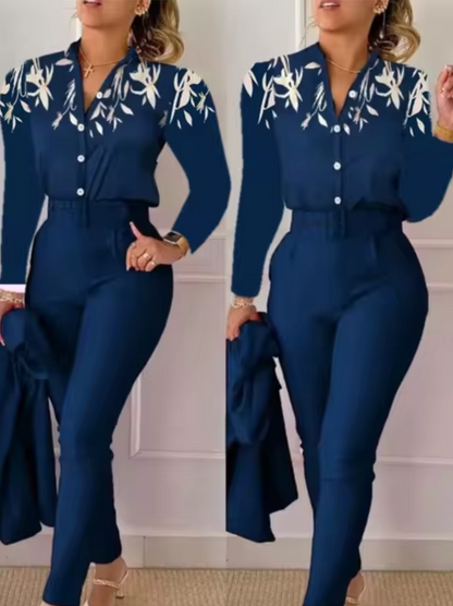 Traje de Dos Piezas Elegante y Chic