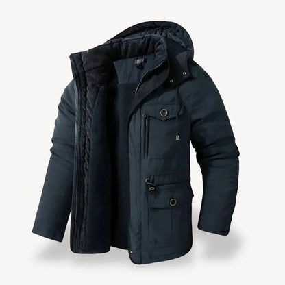 Chaqueta invierno abrigada para hombre