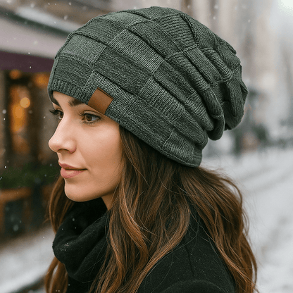 Gorro de punto cálido unisex