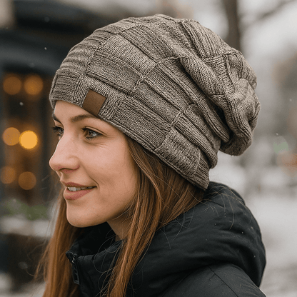 Gorro de punto cálido unisex