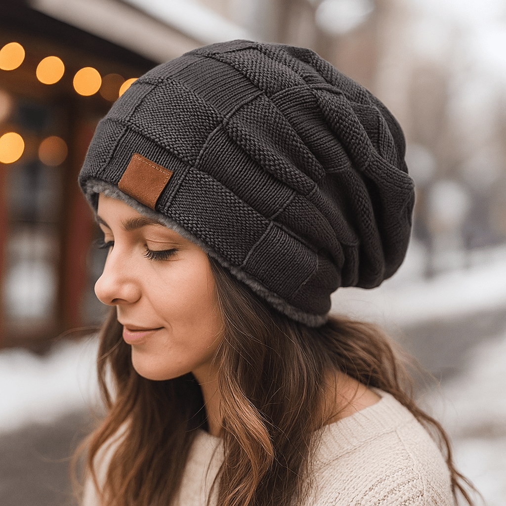 Gorro de punto cálido unisex