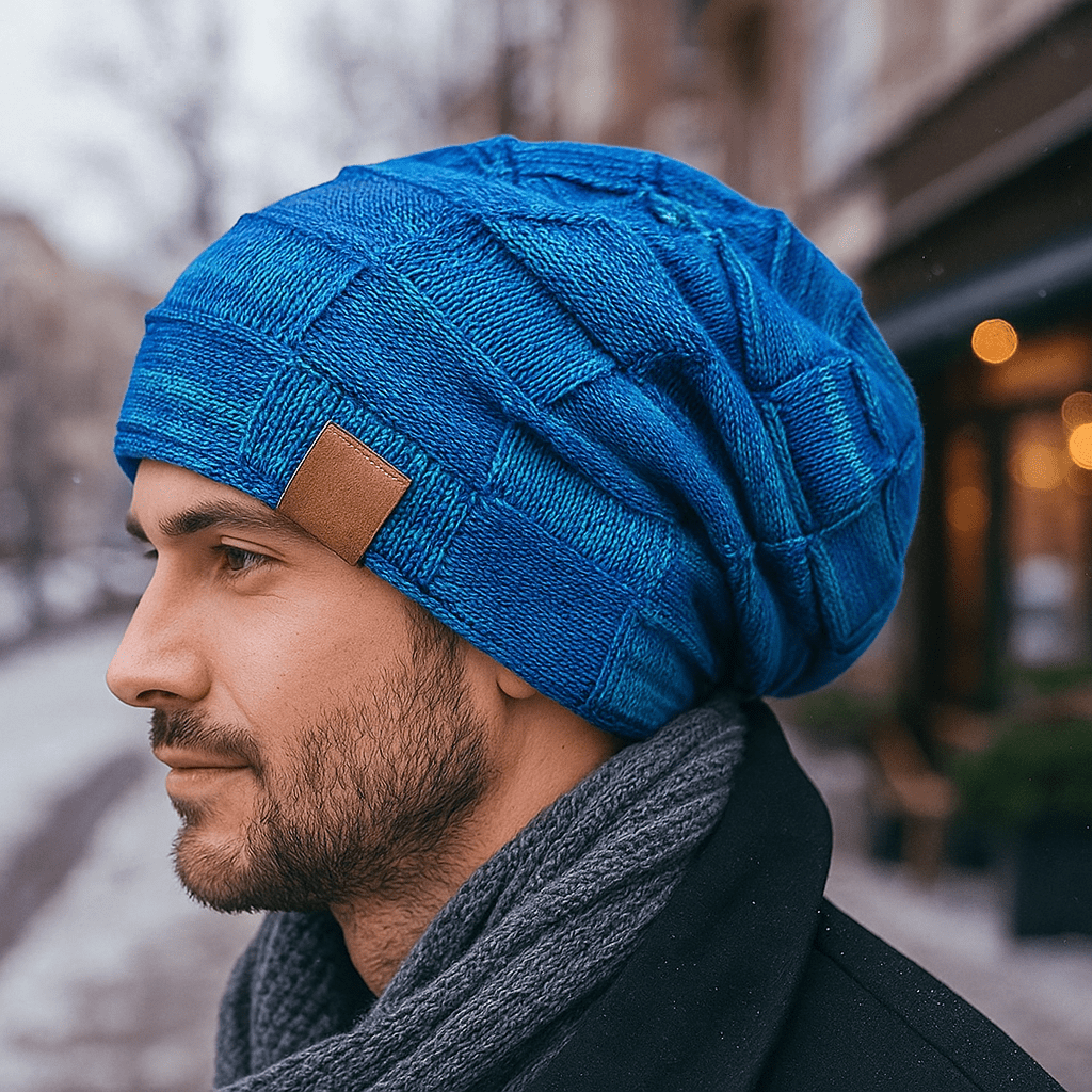 Gorro de punto cálido unisex