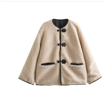 Abrigo Mujer Grande y Acogedor Invierno
