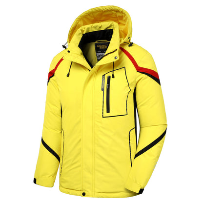 Chaqueta de lluvia impermeable con capucha para hombre