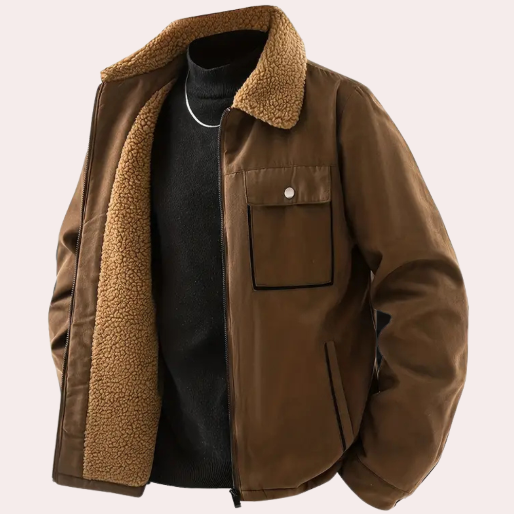 Chaquetón Hombre Sherpa Aislante Cremallera