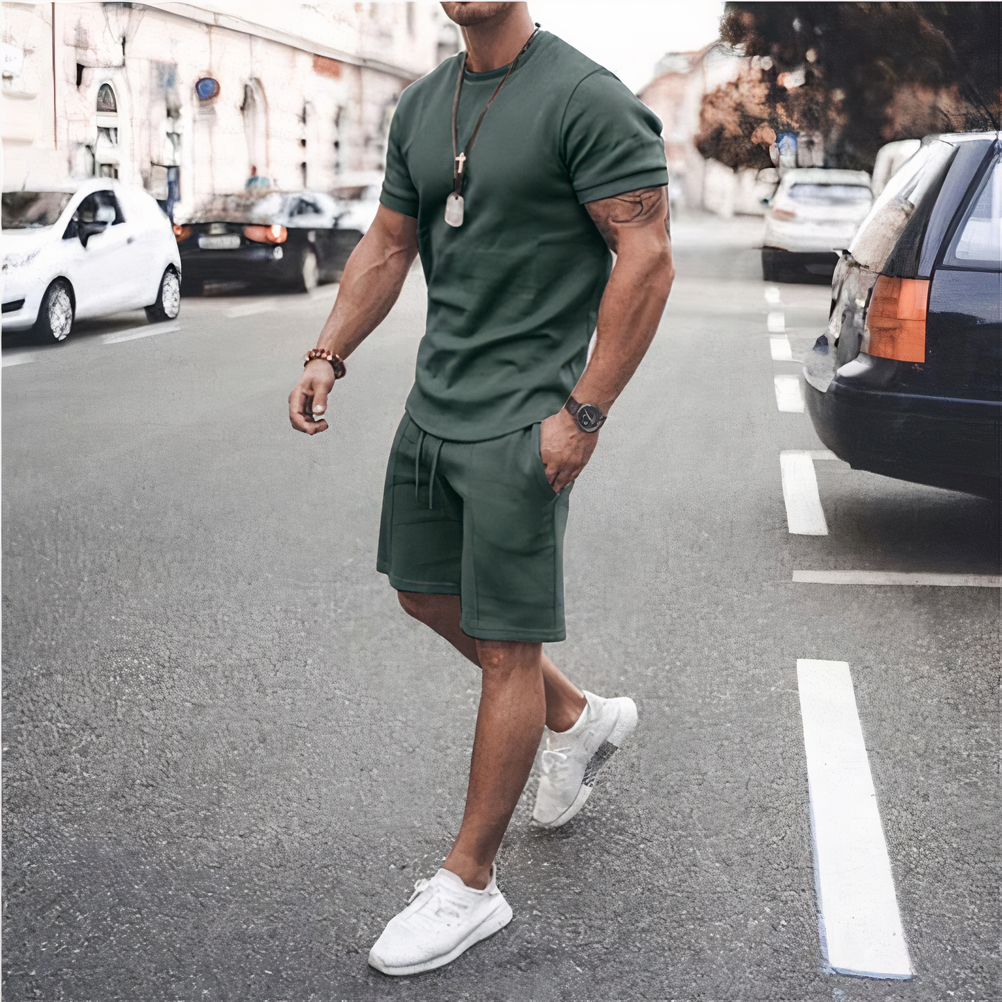 Pack 2 Camisetas Deportivas Hombre