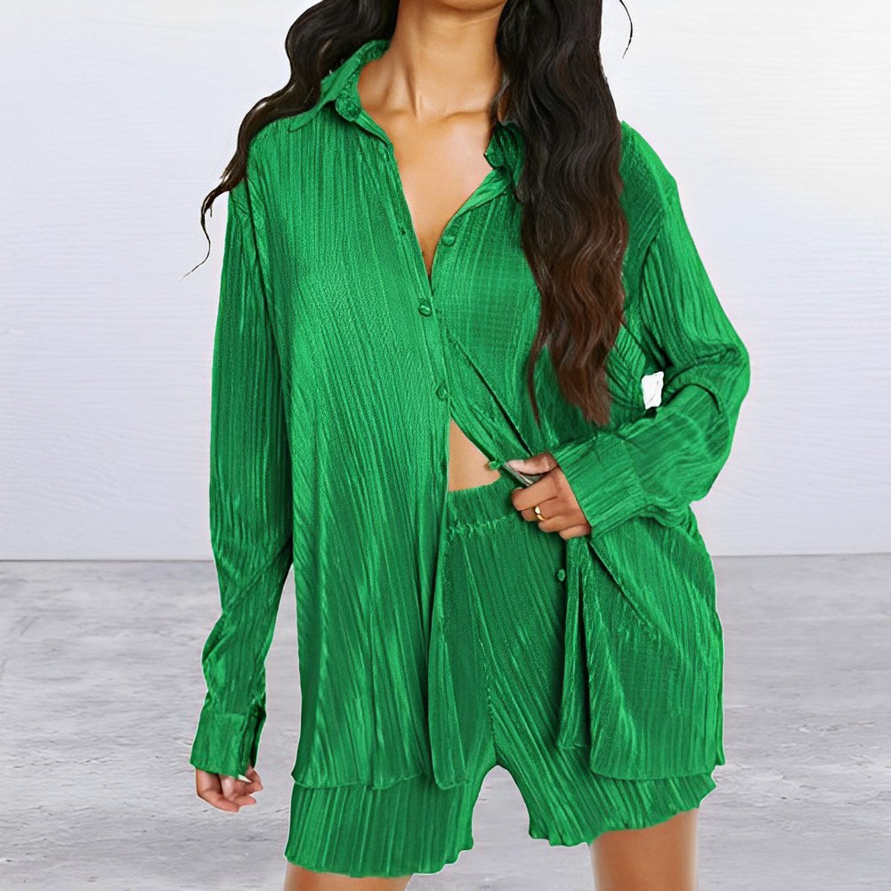 Pantalón corto y camiseta conjunto verano mujer