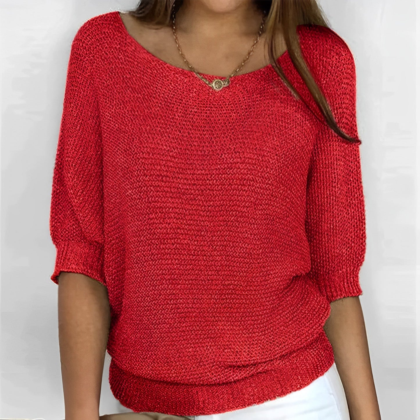 Blusa de Punto Suave y Ligera - Vestiria