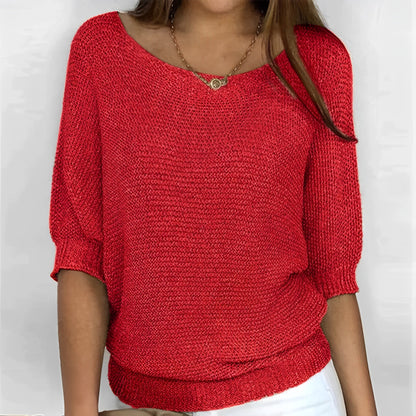 Blusa de Punto Suave y Ligera - Vestiria