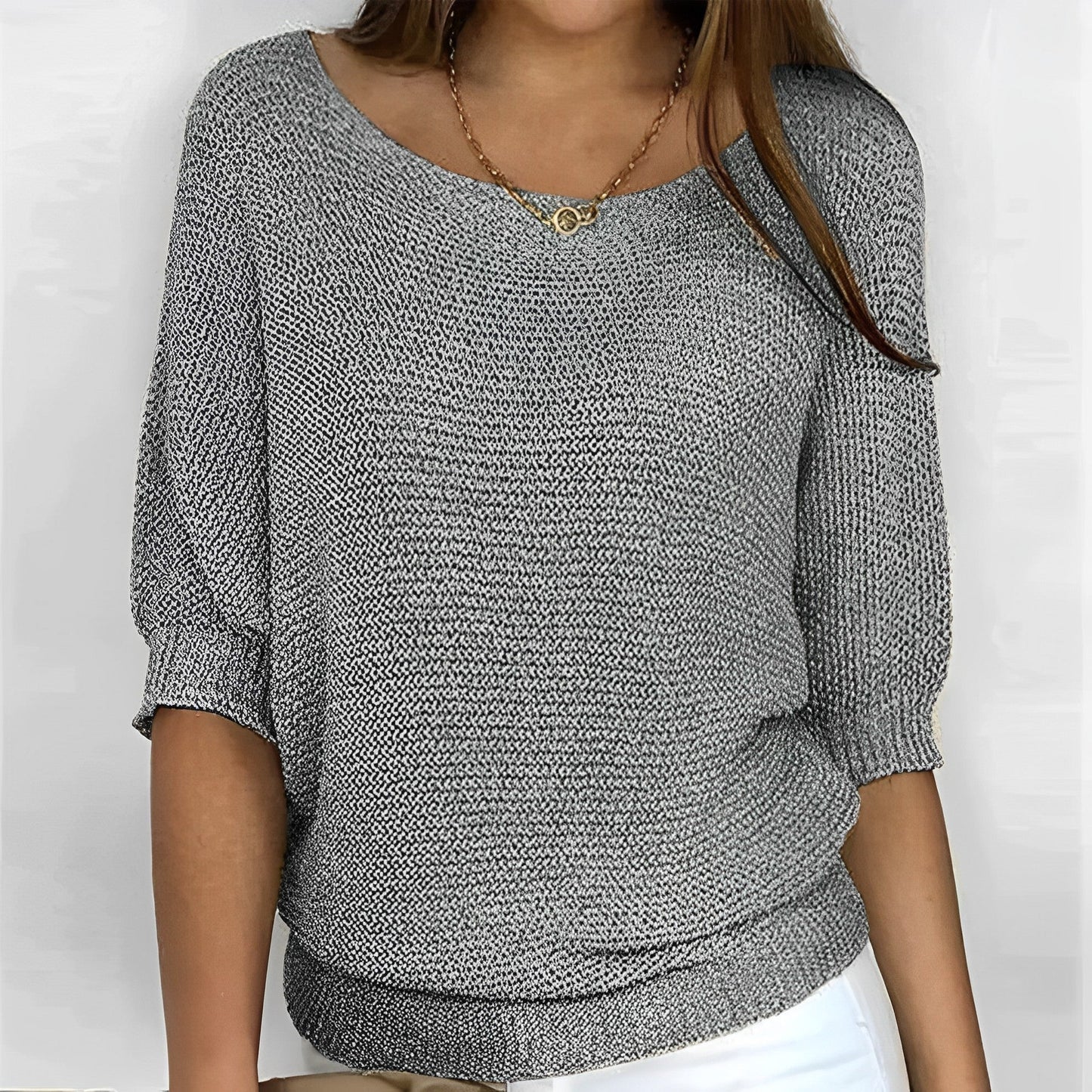 Blusa de Punto Suave y Ligera