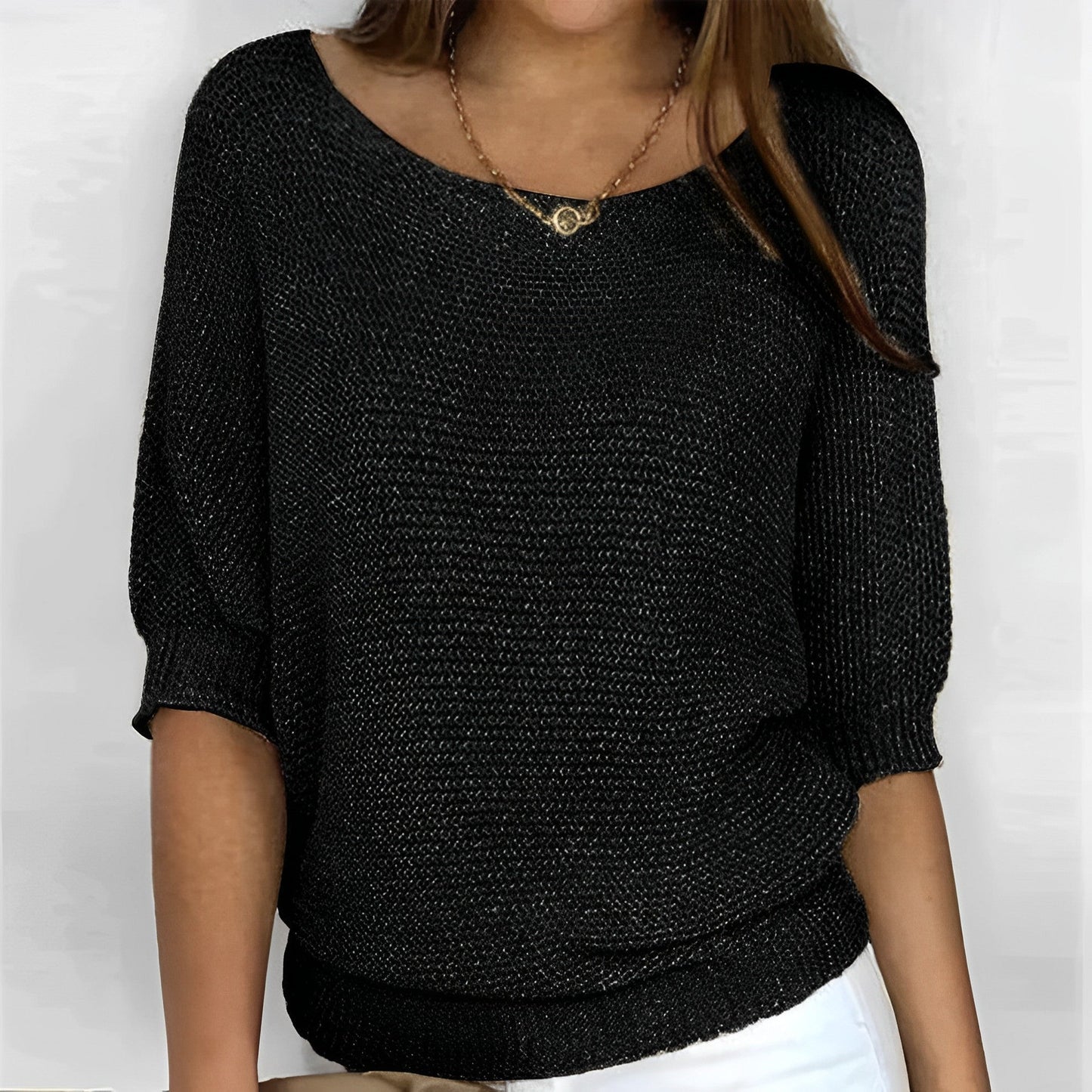 Blusa de Punto Suave y Ligera