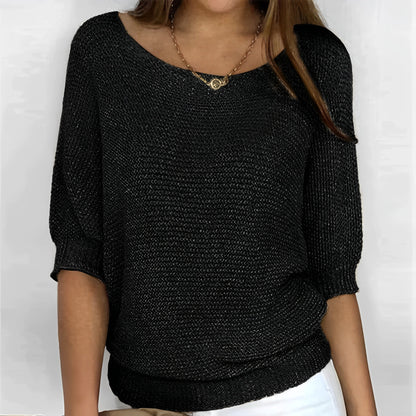 Blusa de Punto Suave y Ligera