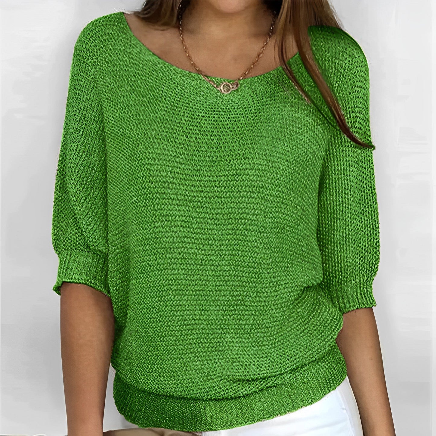 Blusa de Punto Suave y Ligera
