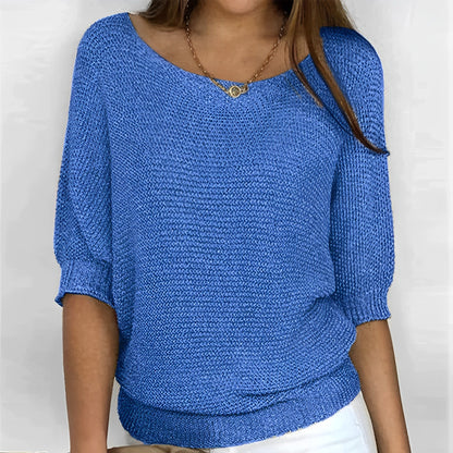 Blusa de Punto Suave y Ligera