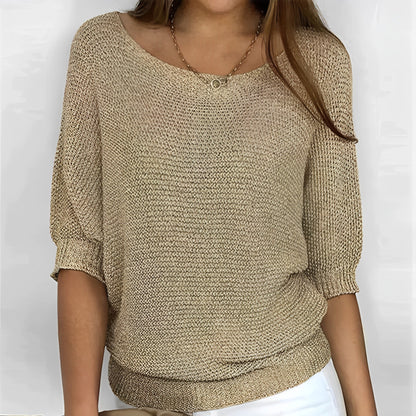 Blusa de Punto Suave y Ligera